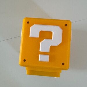 Mario Serrani Yellow Question Block Toy